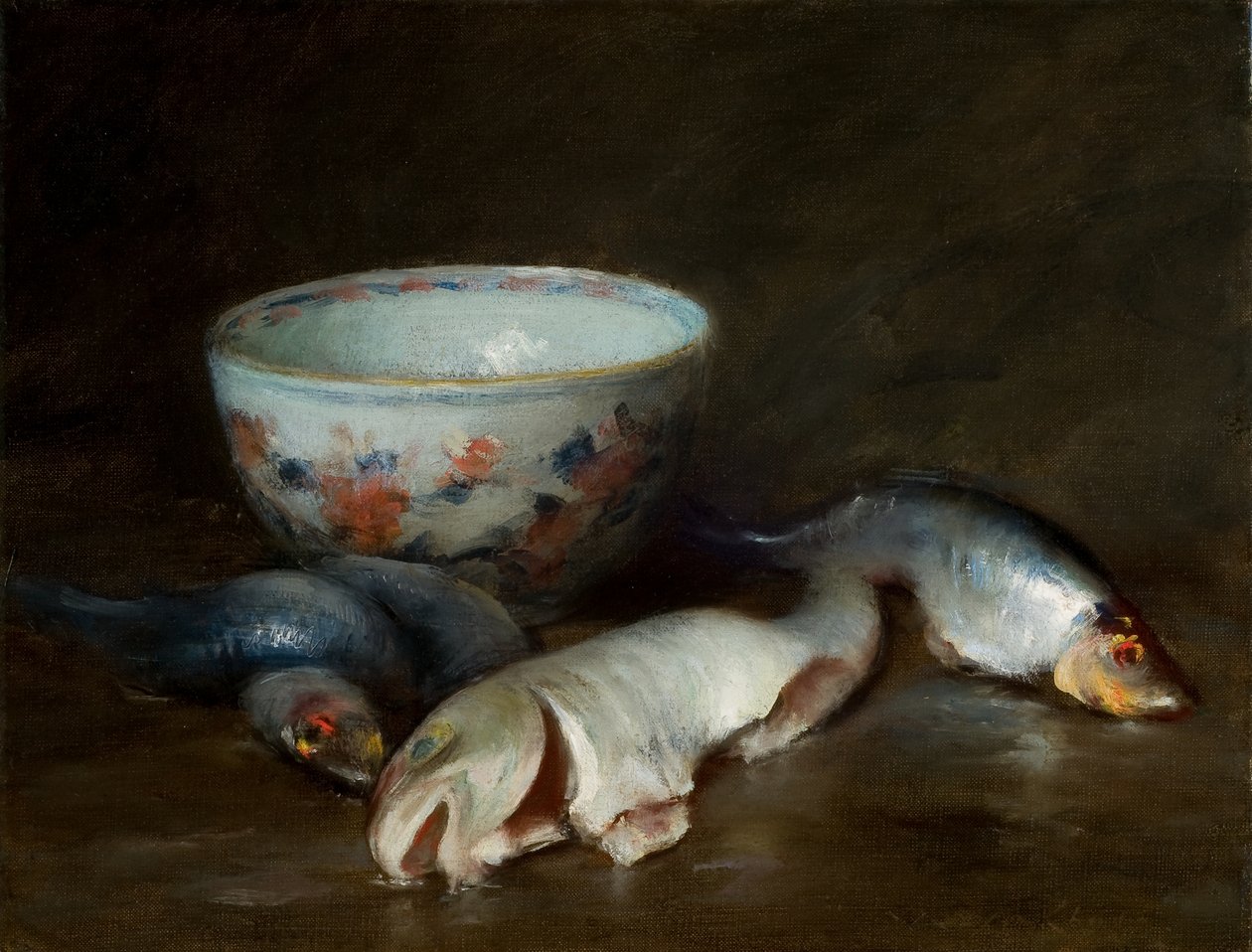 Still Life with Fish by William Merritt Chase
