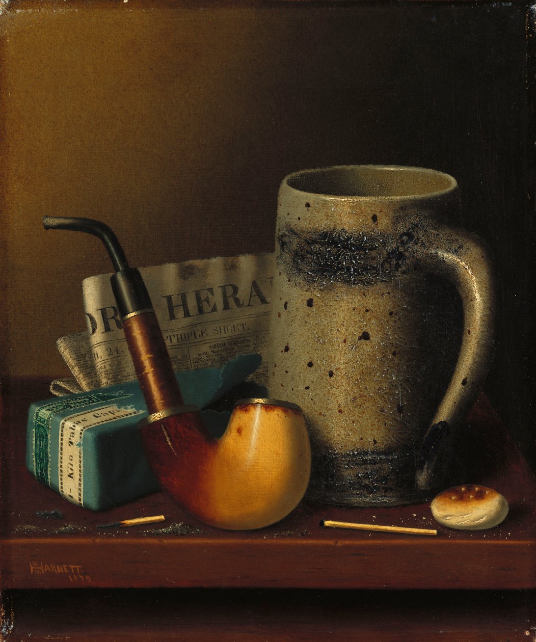 Herald, 1878 by William Michael Harnett
