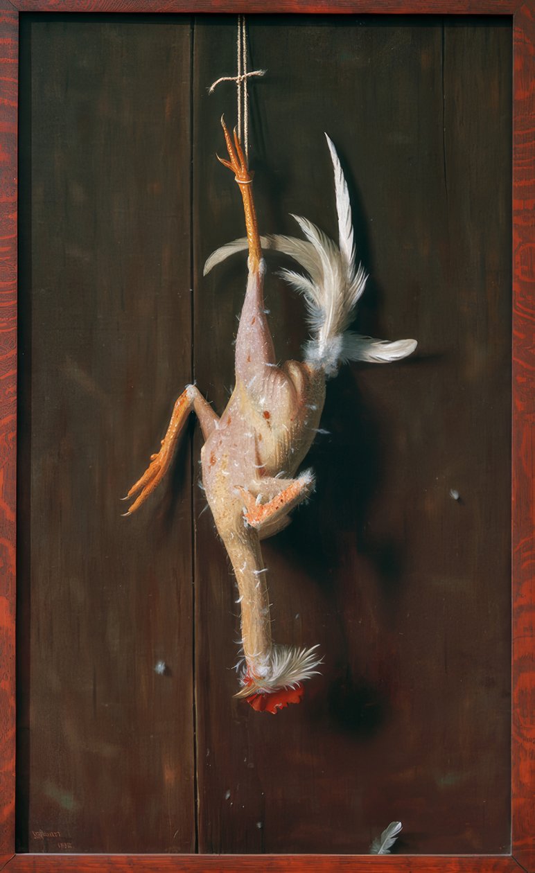 Plucked Clean by William Michael Harnett