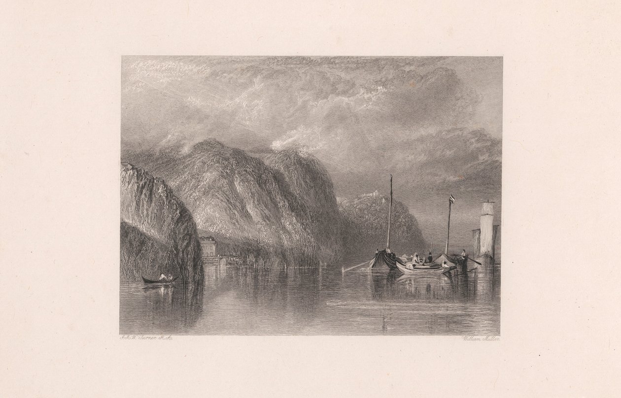 Between Clairmont and Mauves by William Miller