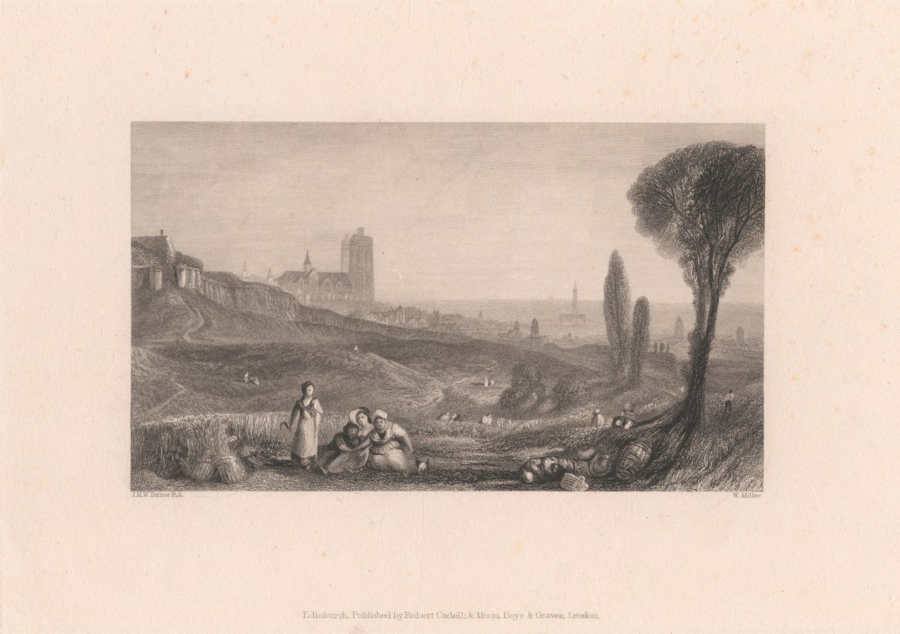 Brussels - Distant View by William Miller