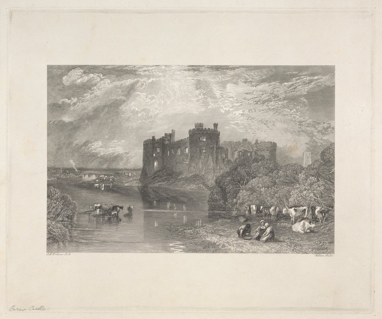 Carew Castle, Pembroke by William Miller