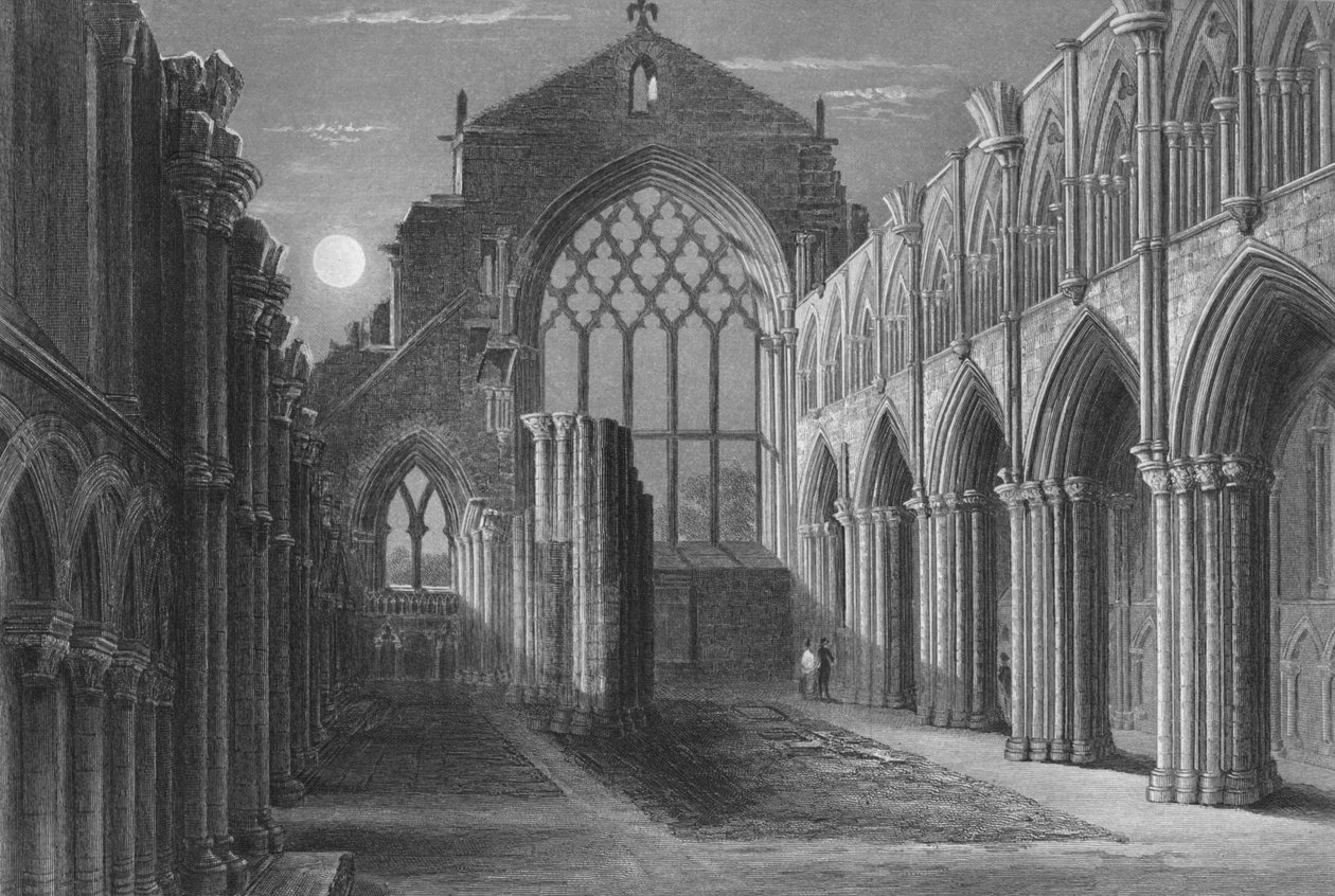 Holyrood Chapel, Edinburgh, 1859 by William Miller