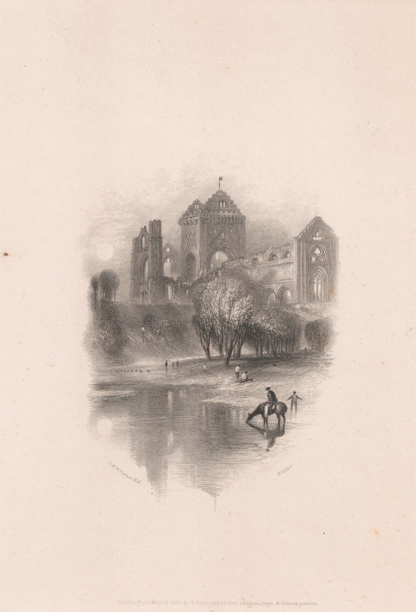 New Abbey, Near Dumfries by William Miller