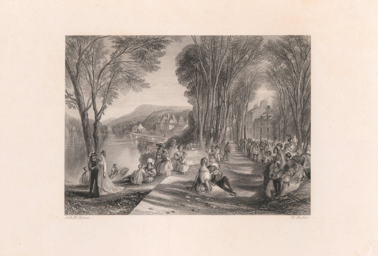 Palace of La Belle Gabrielle by William Miller