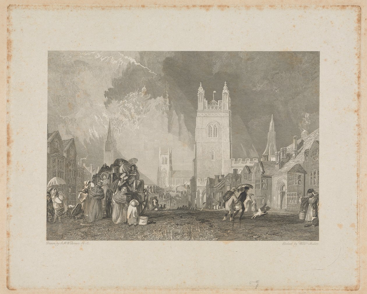 Stamford, Lincolnshire by William Miller