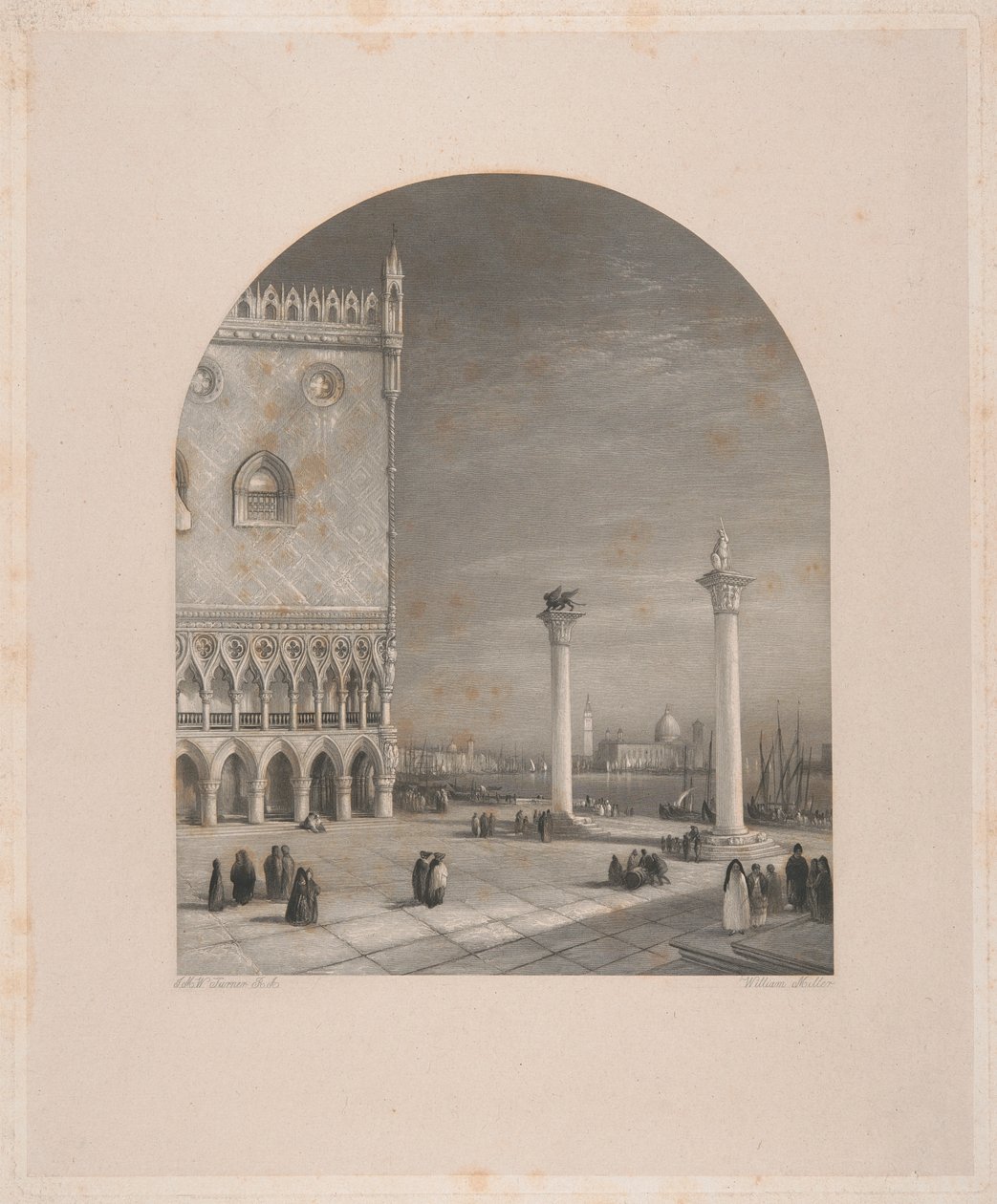 Venice - the Piazzetta by William Miller