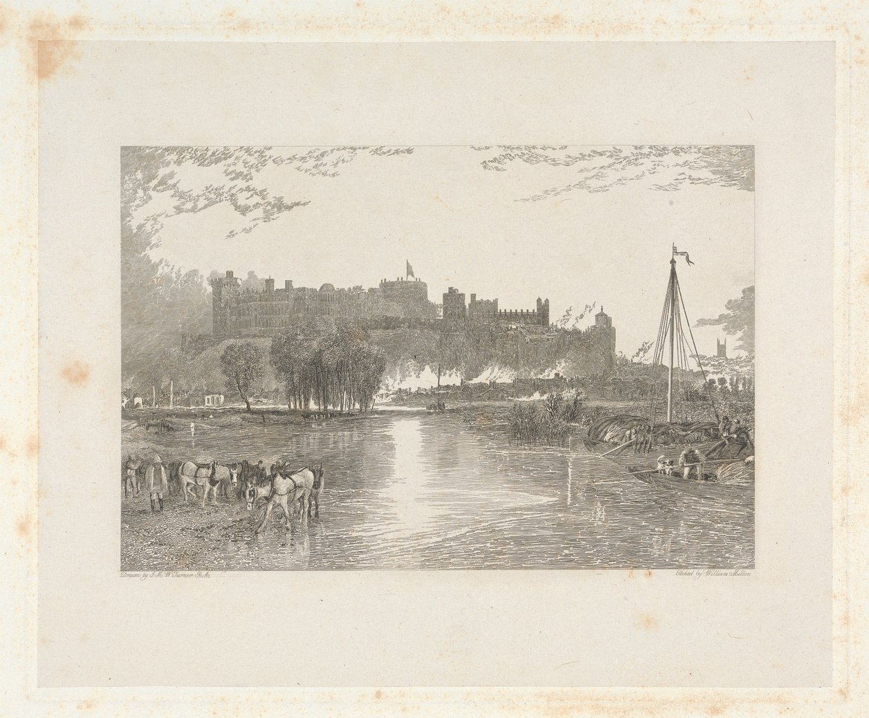Windsor Castle, Berkshire by William Miller