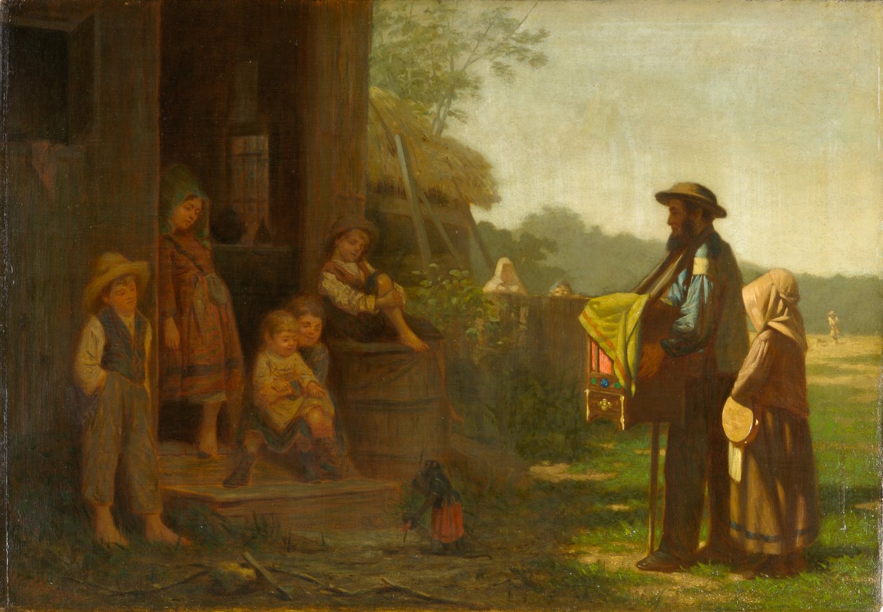 The Organ Grinder by William Morgan