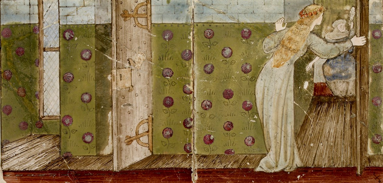 Sixteen Tiles Form Eight Illustrations of the 