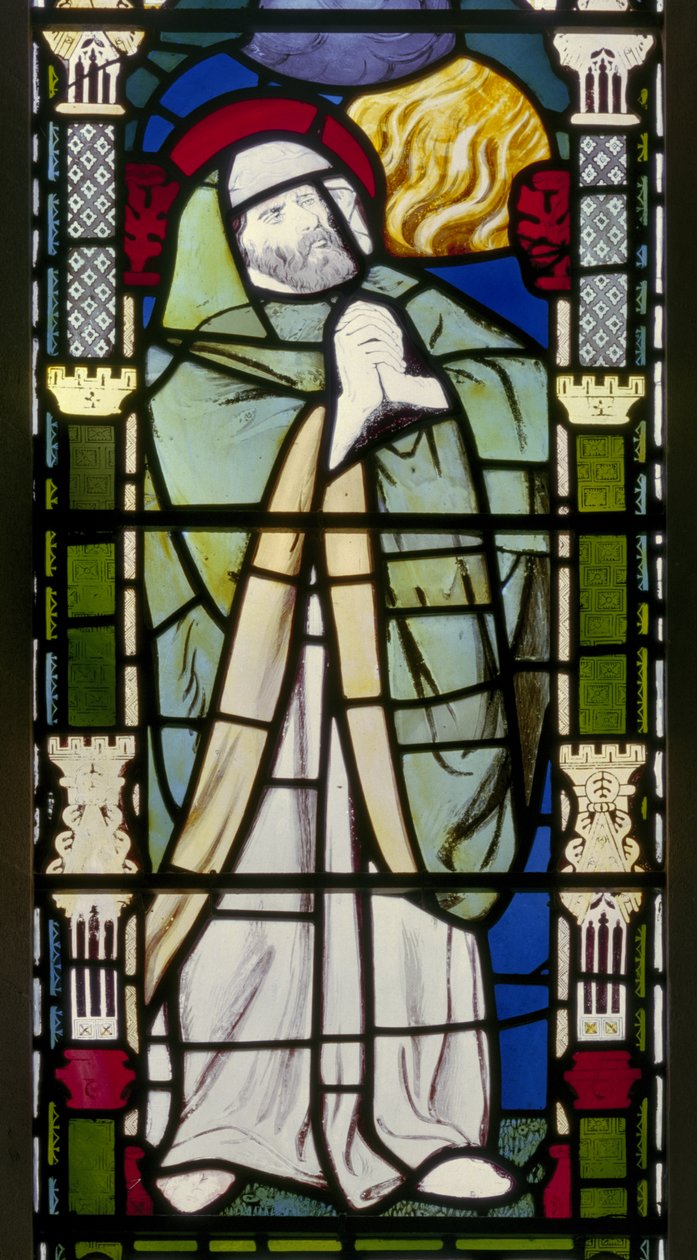 Banstead, All Saints, Morris Marshall & Faulkner & Co, William Morris, Ezekiel by William Morris