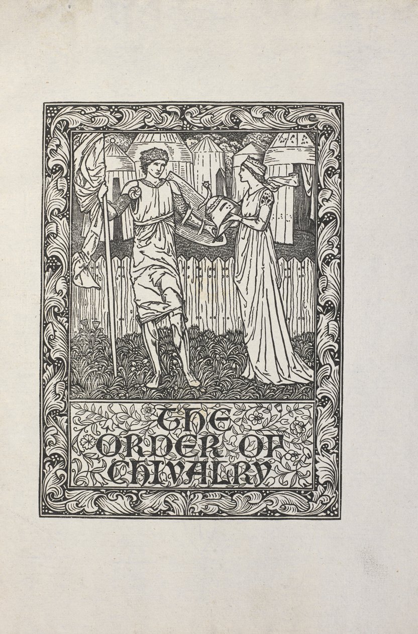 Illustration by William Morris, for 