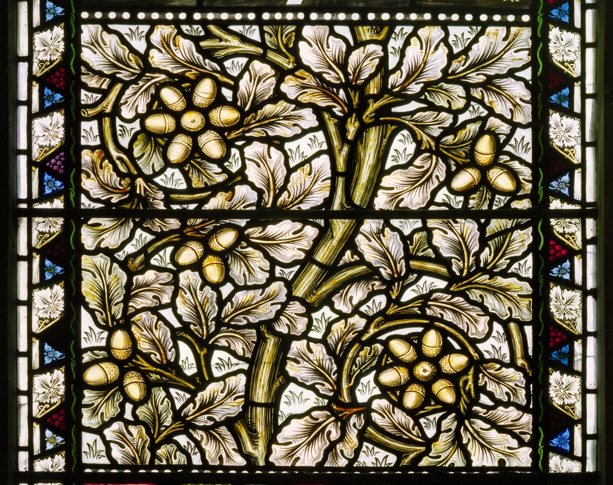 Acorns and Oak Leaves by William Morris