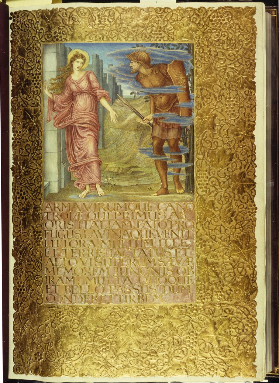 Venus and Aeneas, Opening of Book I of Virgil's Aeneid