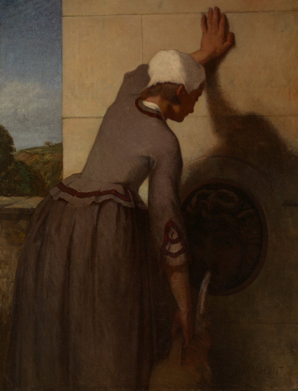 Girl at the Fountain, 1852-54 by William Morris Hunt
