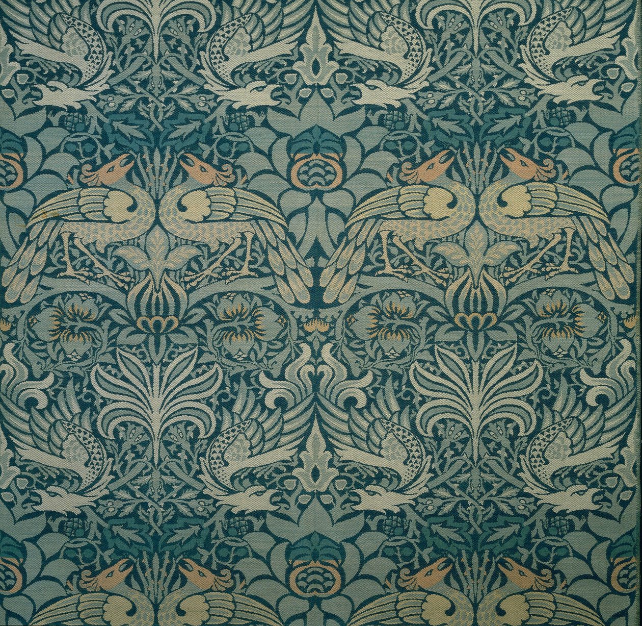 Decorative fabric by William Morris Tapestry Works