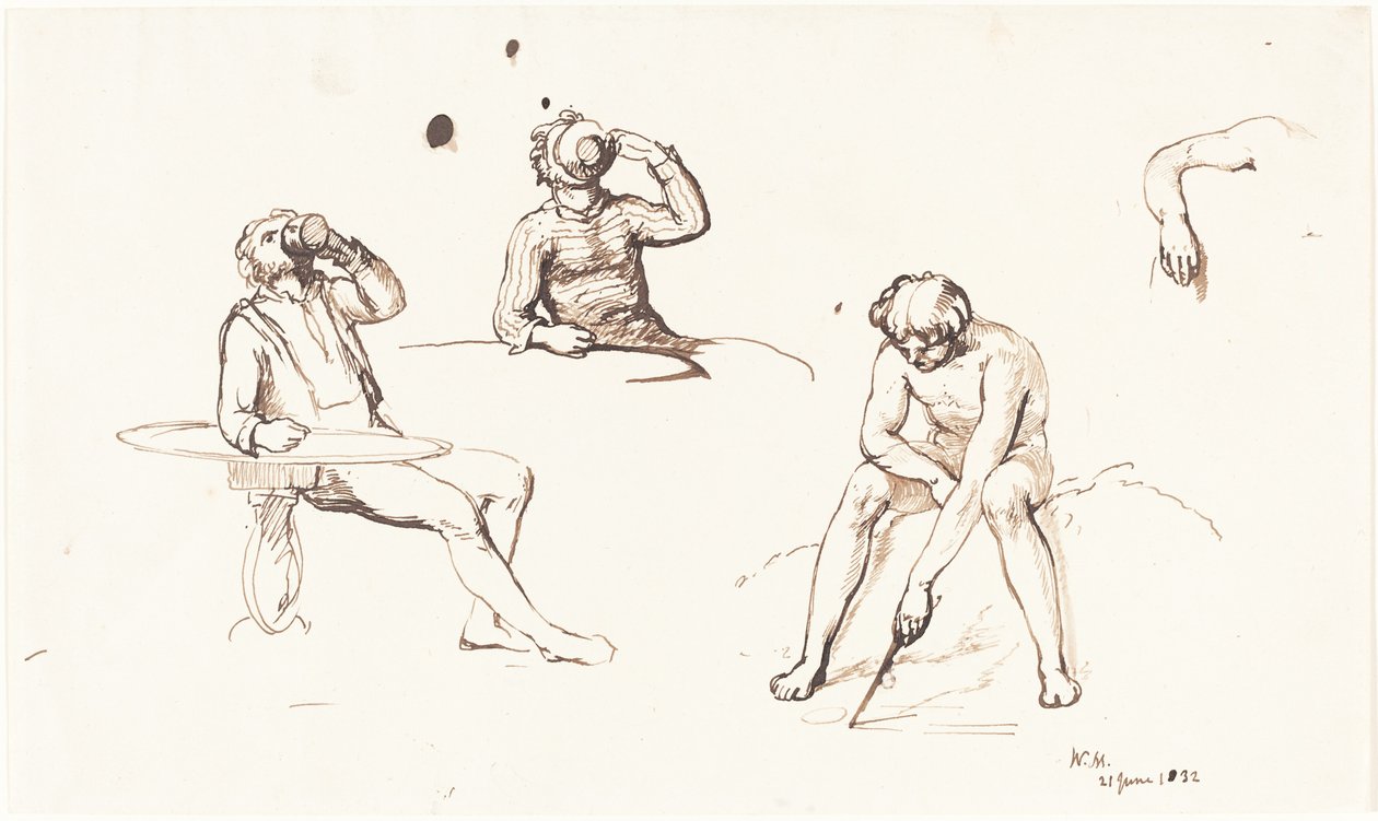 Figure Studies by William Mulready