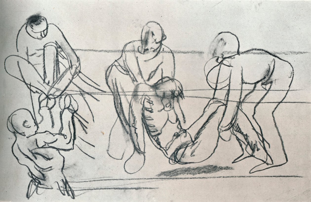 Sketch by Sir William Orpen by William Newenham Montague Orpen