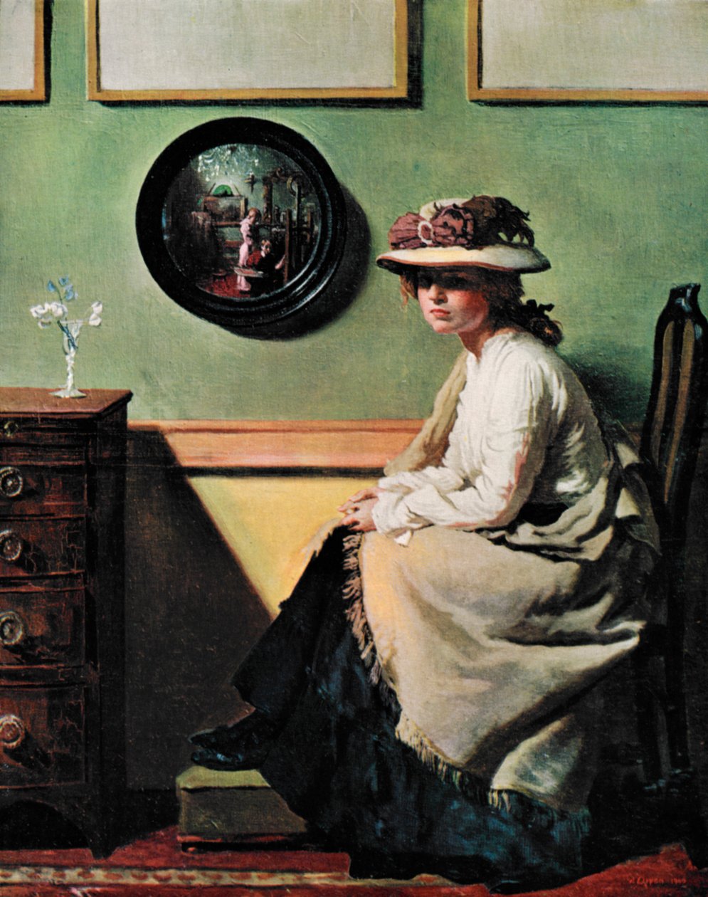 The Mirror by William Newenham Montague Orpen