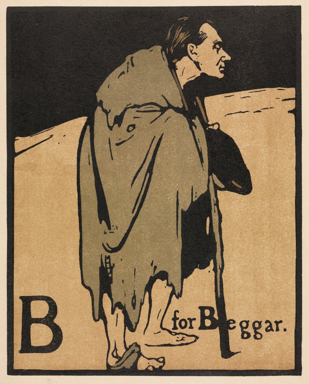B is for Beggar by William Nicholson