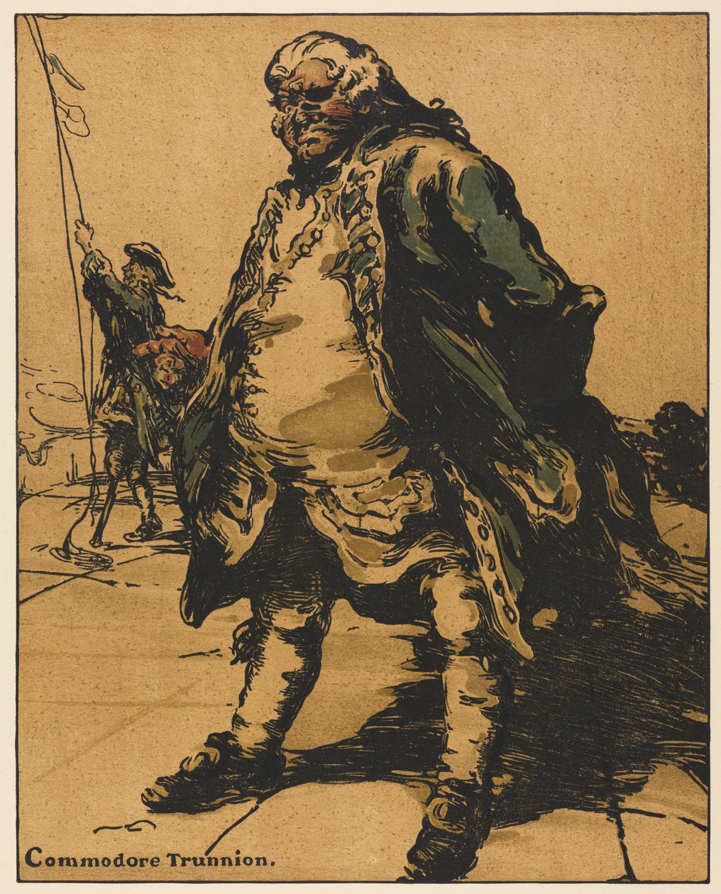 Commodore Trunnion by William Nicholson
