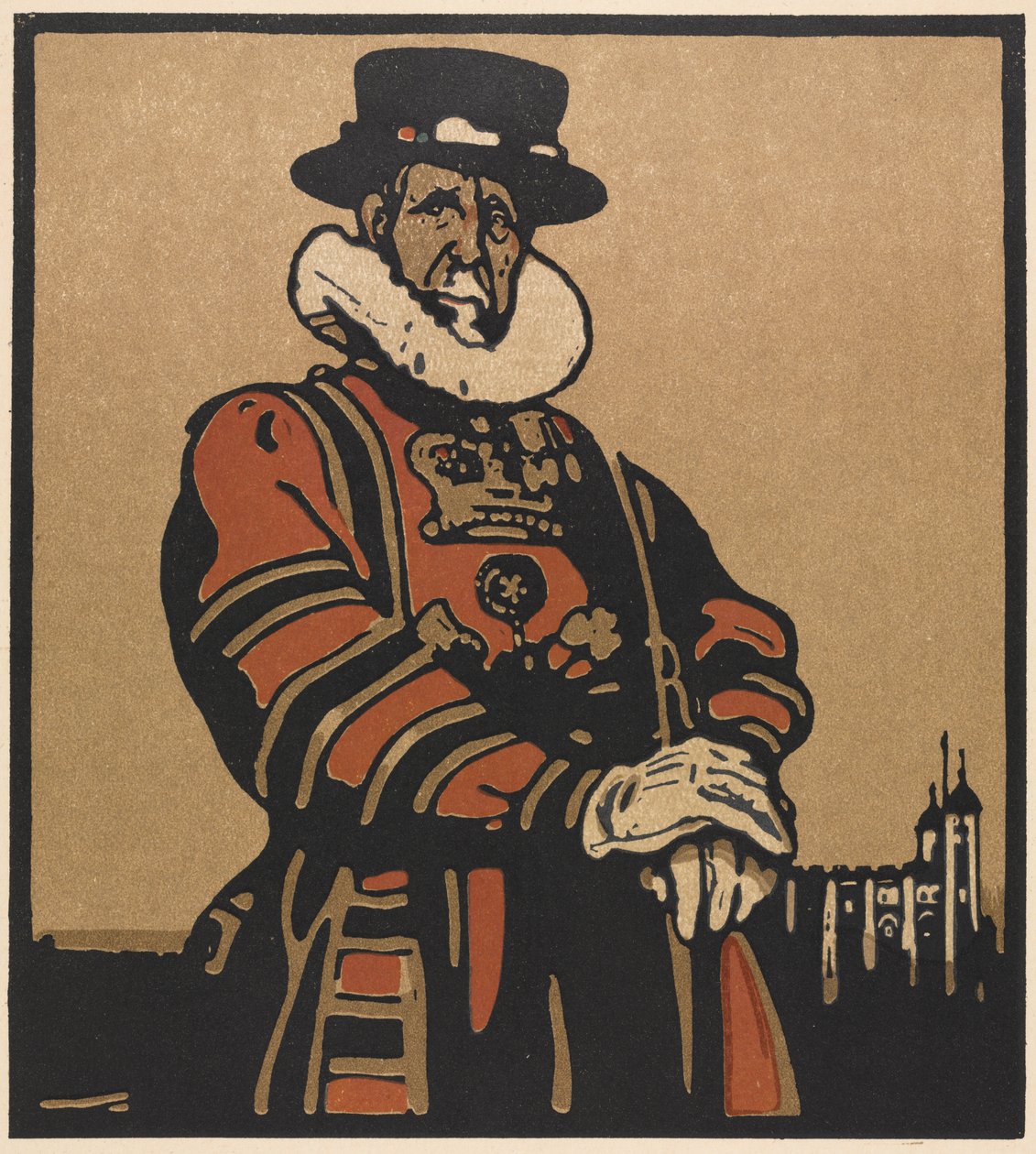 Beefeater by William Nicholson