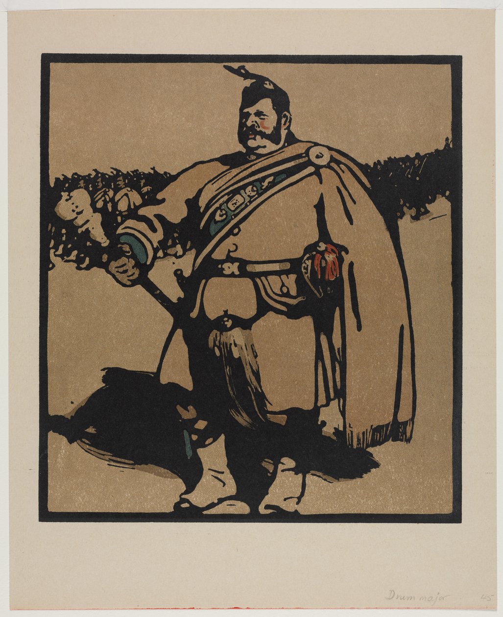 The Drum Major by William Nicholson
