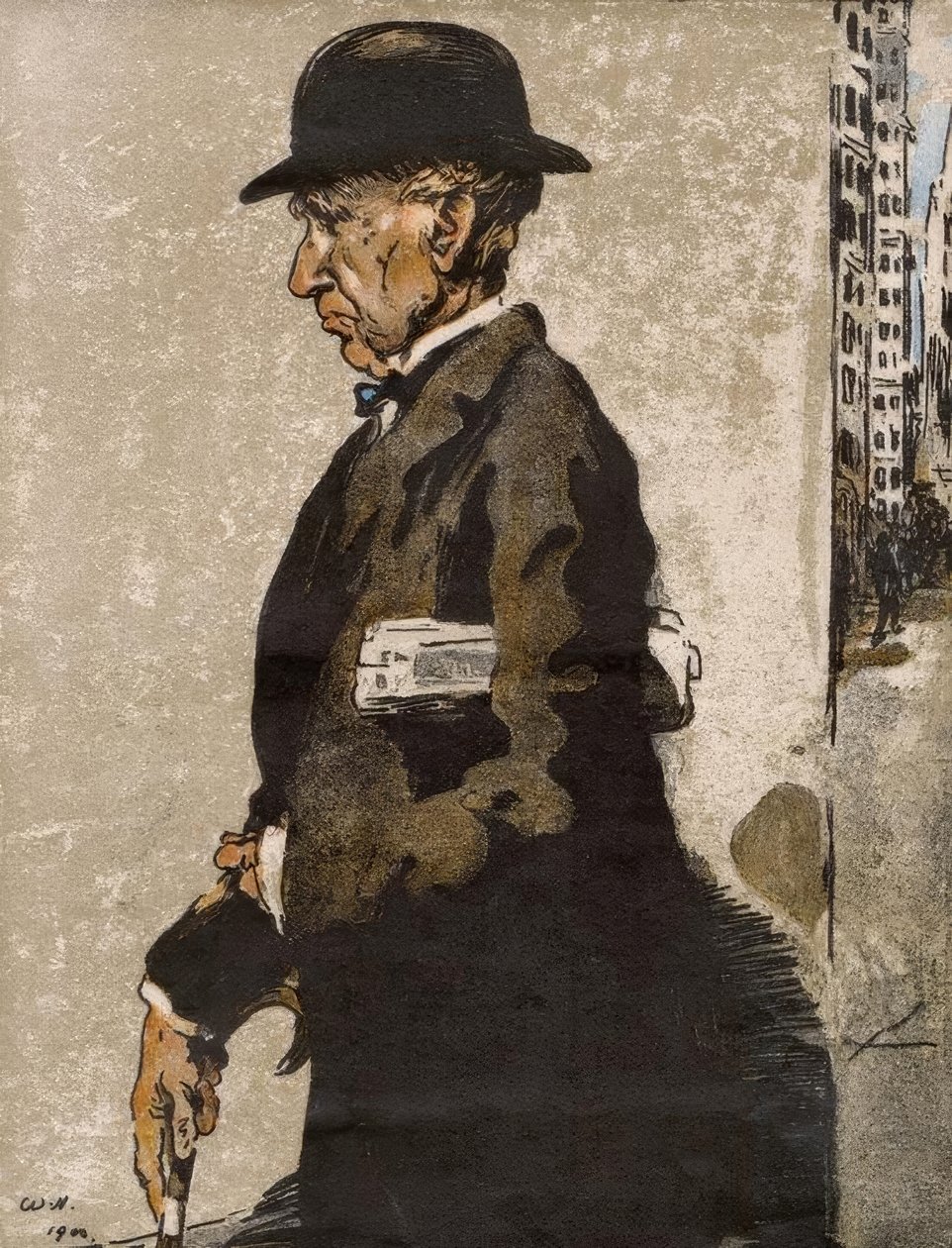 Russell Sage by William Nicholson