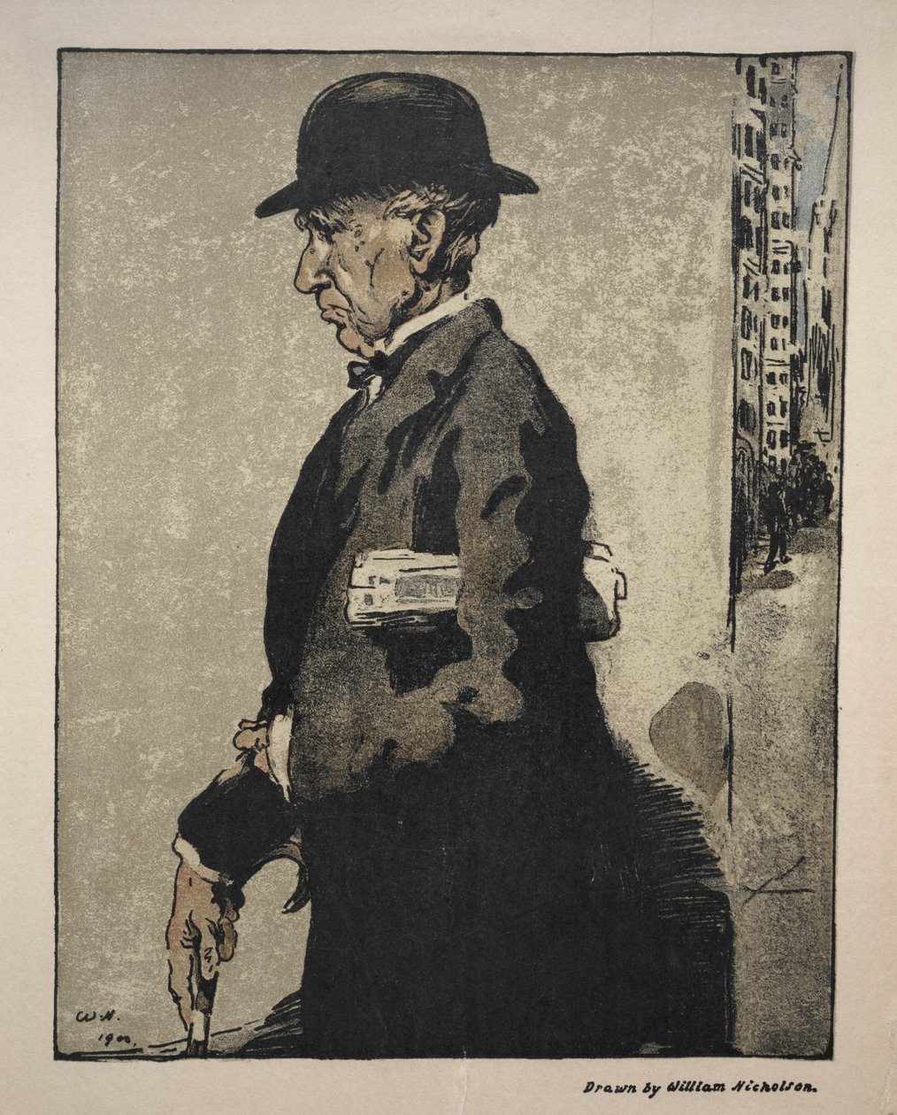 Russell Sage by William Nicholson