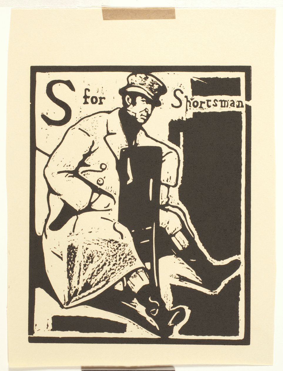 S is for Sportsman by William Nicholson