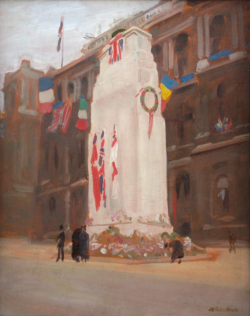 The Cenotaph (Morning of the Peace Procession) by William Nicholson