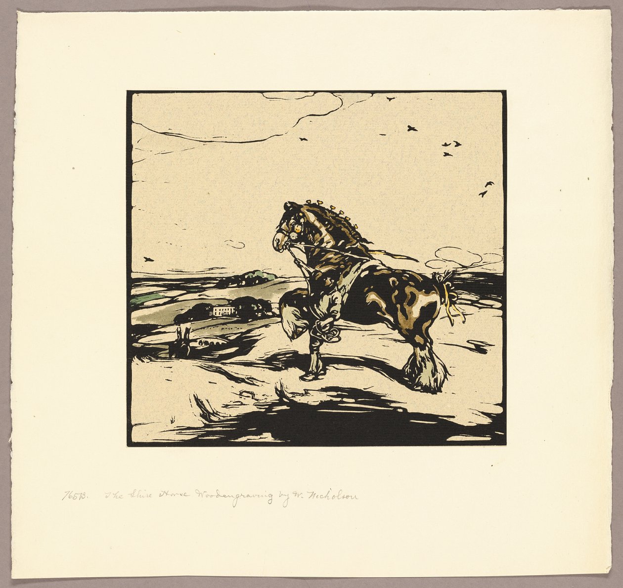 The Shire Horse by William Nicholson