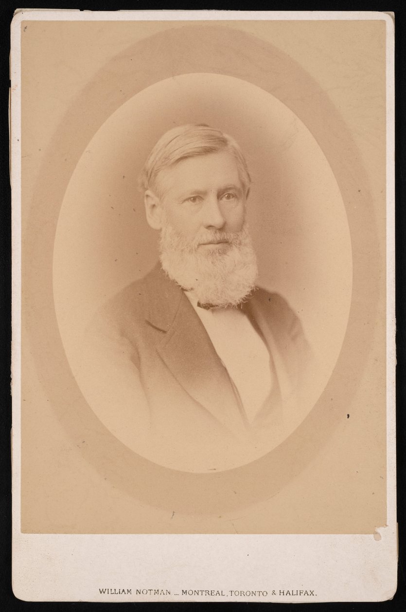Portrait of Asa Gray by William Notman