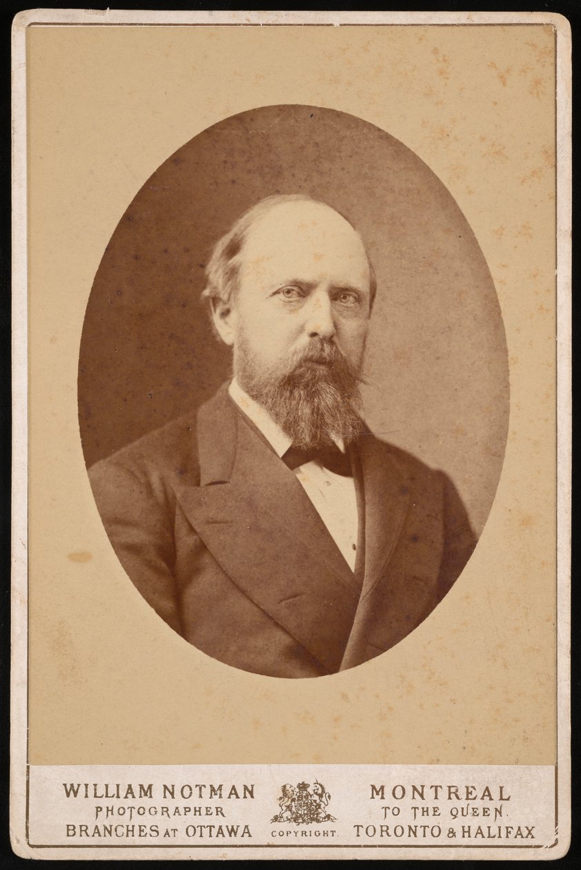 Portrait of Othniel Charles Marsh by William Notman