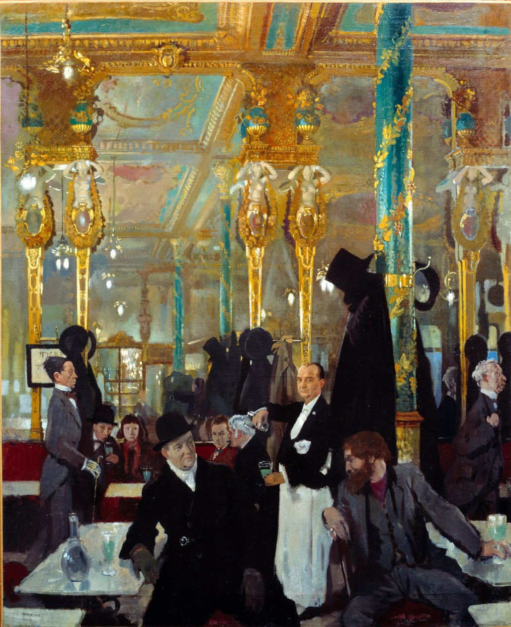 The Royal Cafe in London by William Orpen