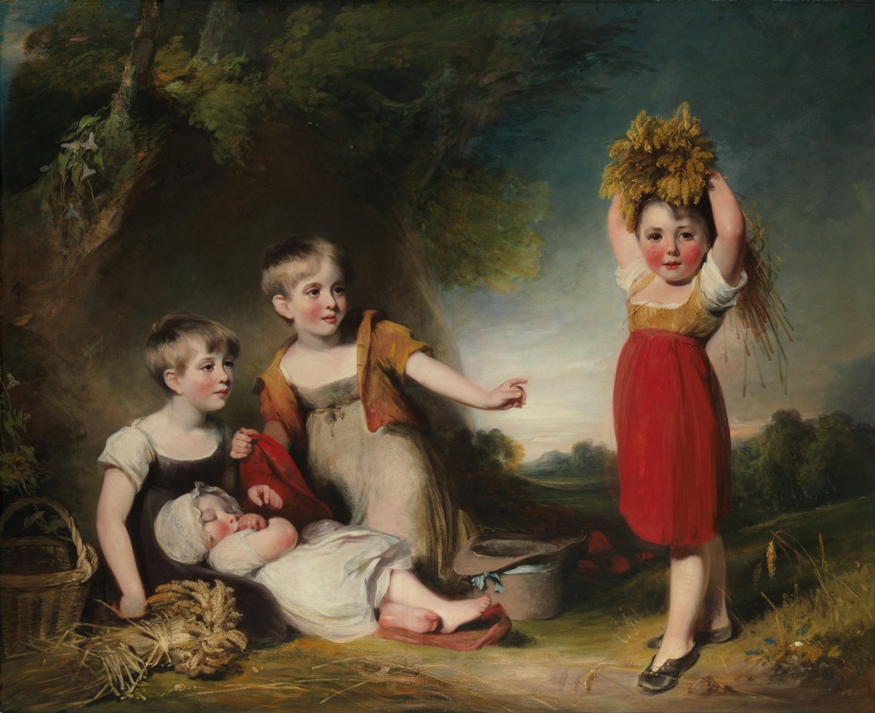 The Grandchildren of Sir William Heathcote, 3rd Baronet by William Owen