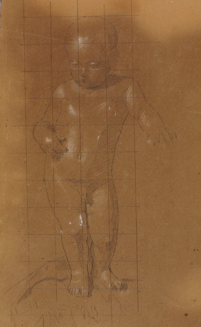 Standing Nude Child by William Page