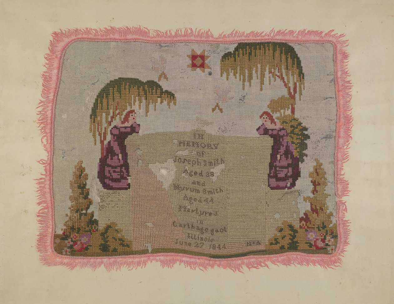 Mourning Embroidery by William Parkinson