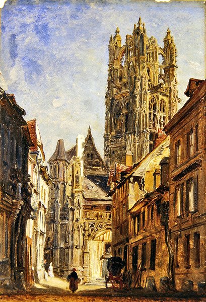St Laurent Church, Rouen by William Parrott