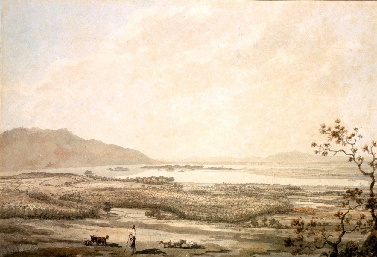 Killarney from the Hills Above Muckross by William Pars