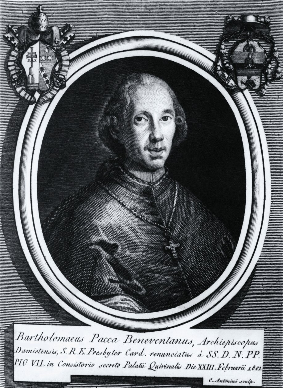Portrait of Bartolomeo Pacca, Italian Cardinal by Nicolas Toussaint Charlet