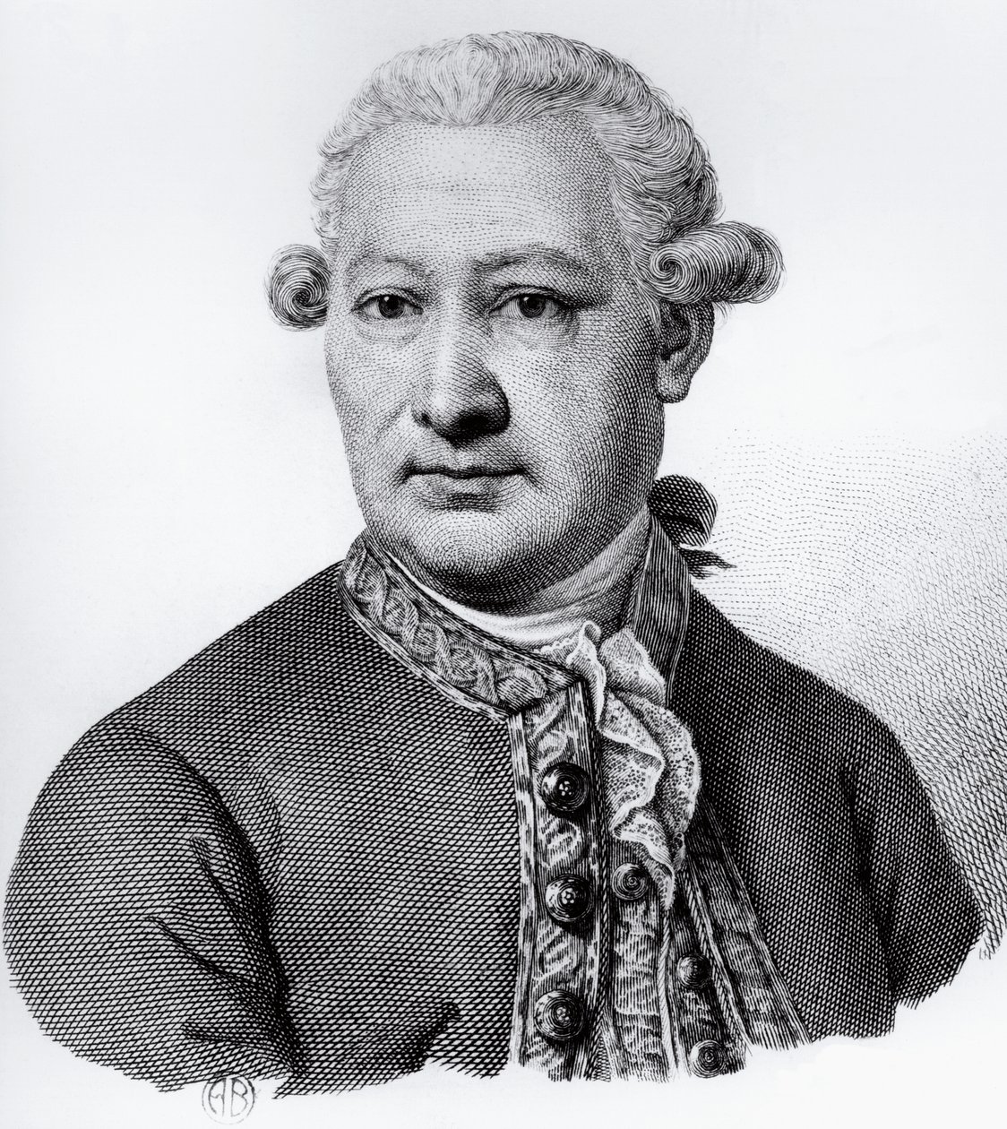 Portrait of Giovanni Alessandro Brambilla, Baron of Carpiano, Italian Anatomist, Pathologist and Physician by Nicolas Toussaint Charlet