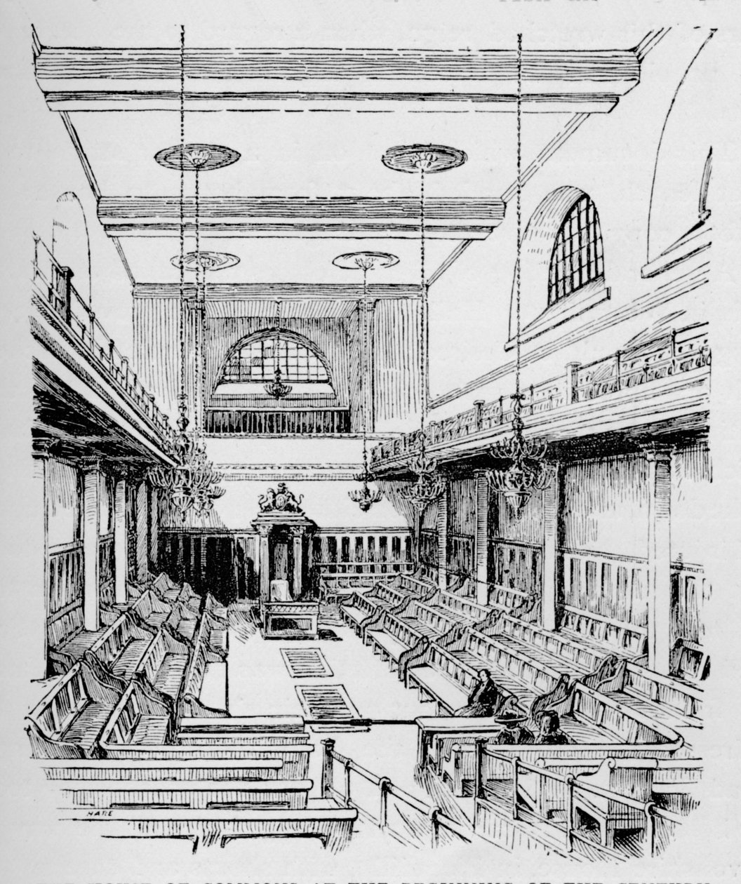 The House of Commons at the Beginning of the Century by William Patten
