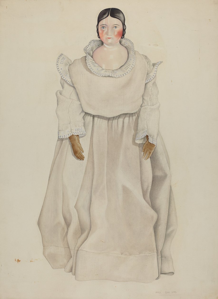 China Headed Doll by William Paul Childers