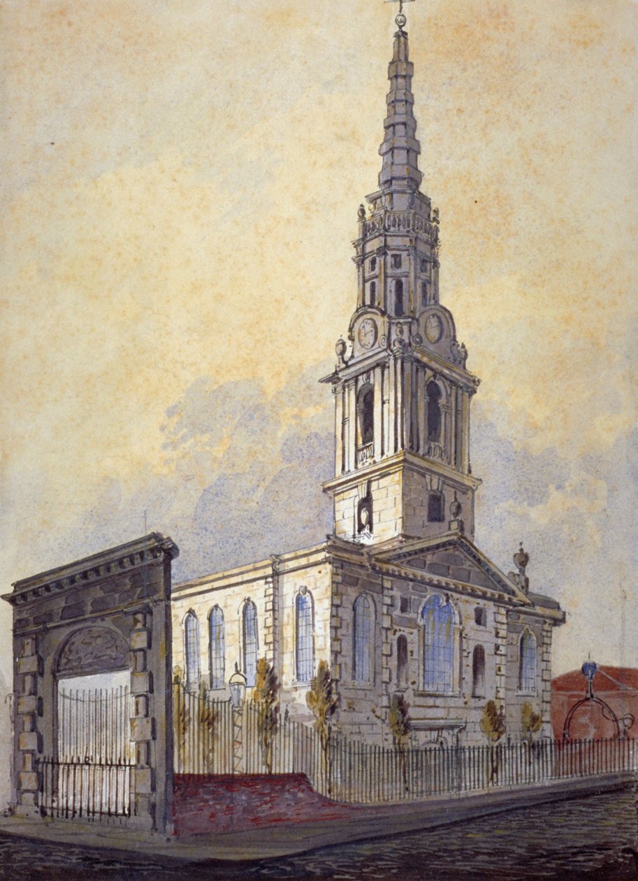 Church of St Giles in the Fields, Holborn, London by William Pearson