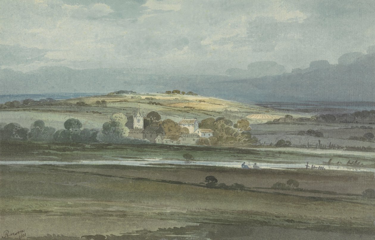 From Boxley Hill near Maidstone by William Pearson