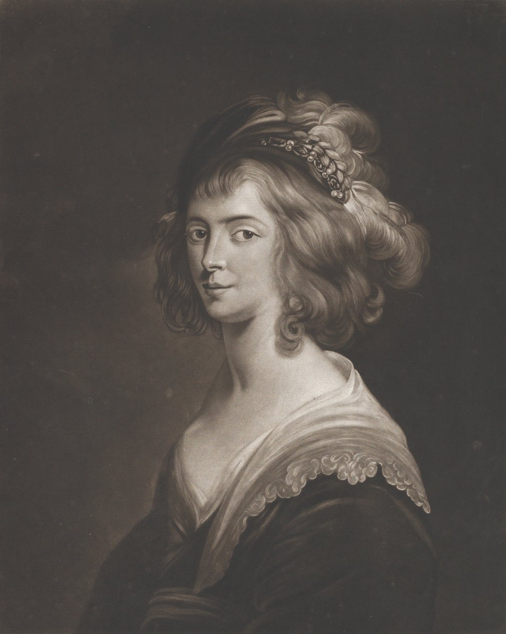 Portrait of Susanna Lunden, sister of Helena Fourment, 1769 by William Pether