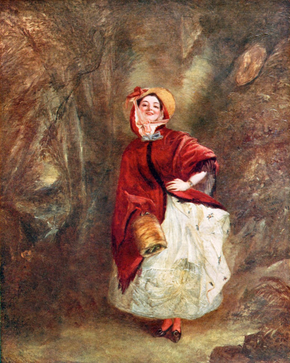 Dolly Varden by William Powell (after) Frith