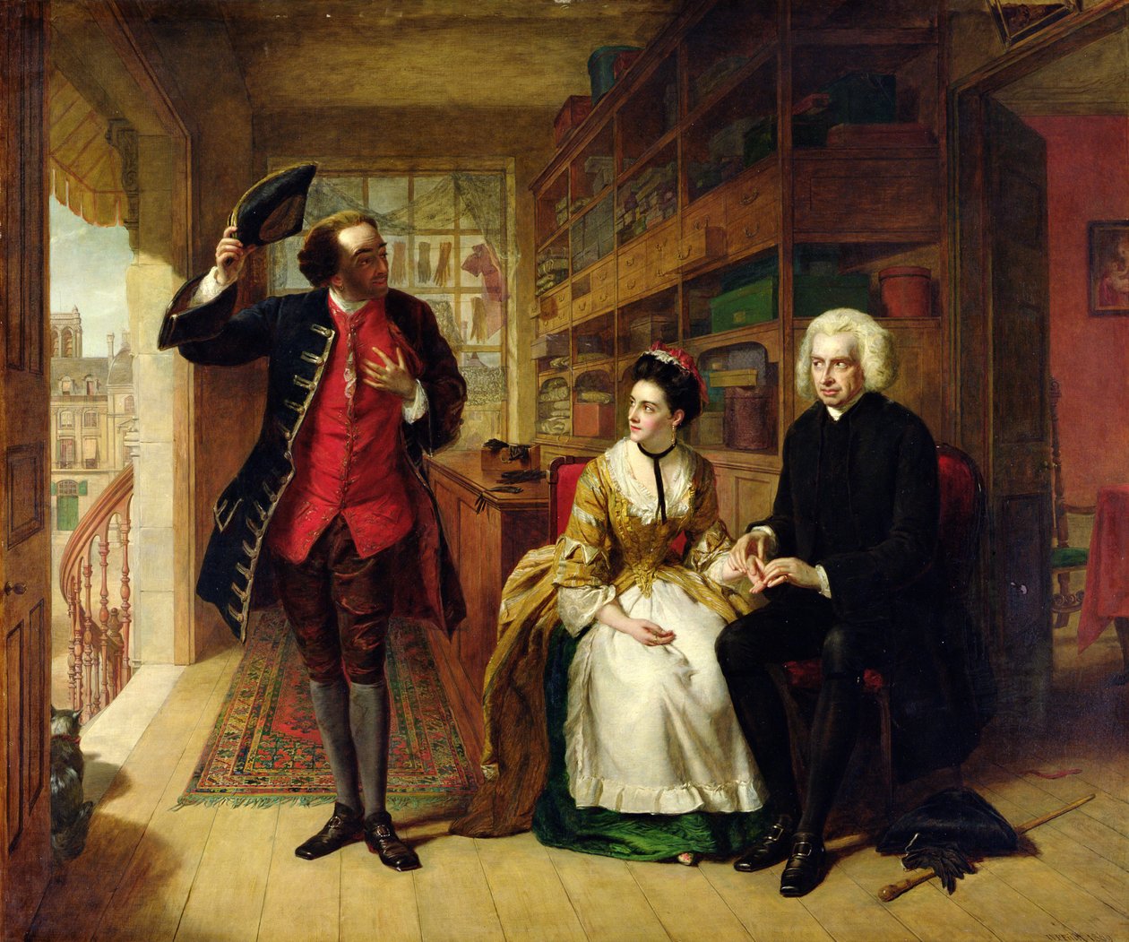 The Pulse, the Husband by William Powell Frith