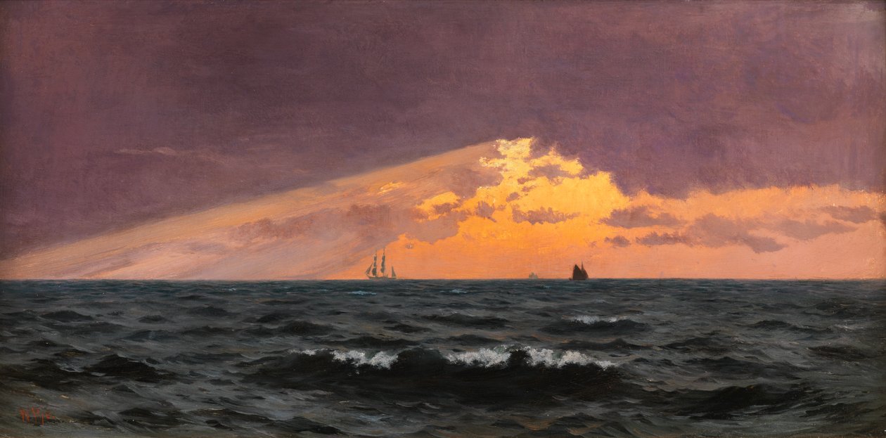 Before Sunset, Storm Coming On by William Pye